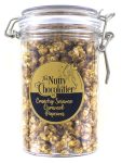 Crunchy Sesame Caramel Popcorn